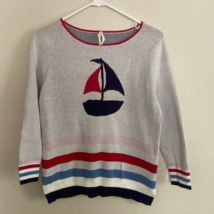 Sailboat sweater